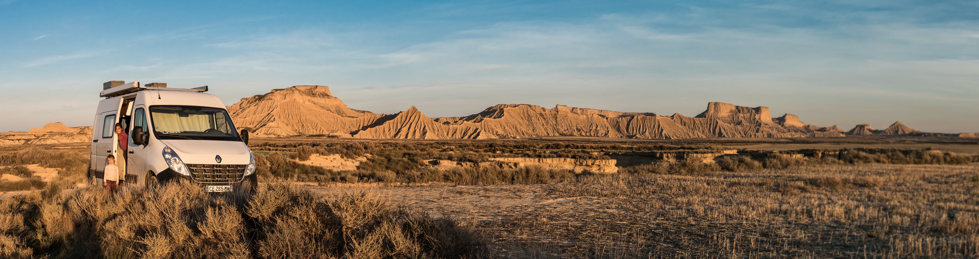 Improbable désert des Bardenas Reales // Espagne