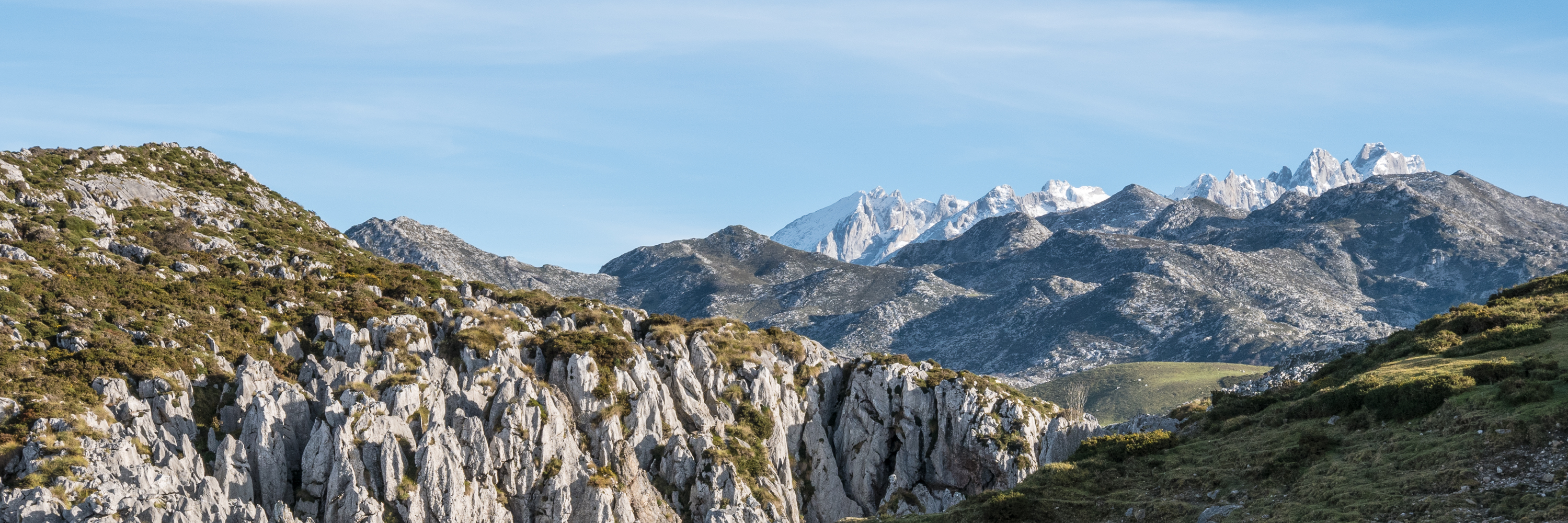 Les lacs de Covadonga dans les Picos de Europa // Espagne