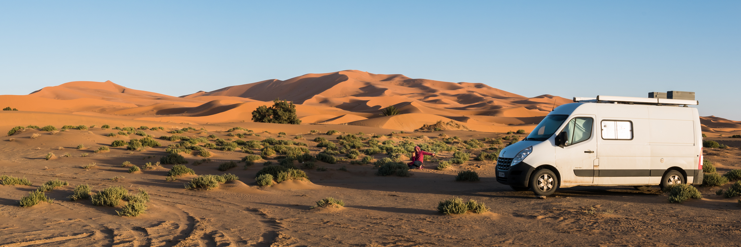 Bivouac au pied du Sahara // Maroc