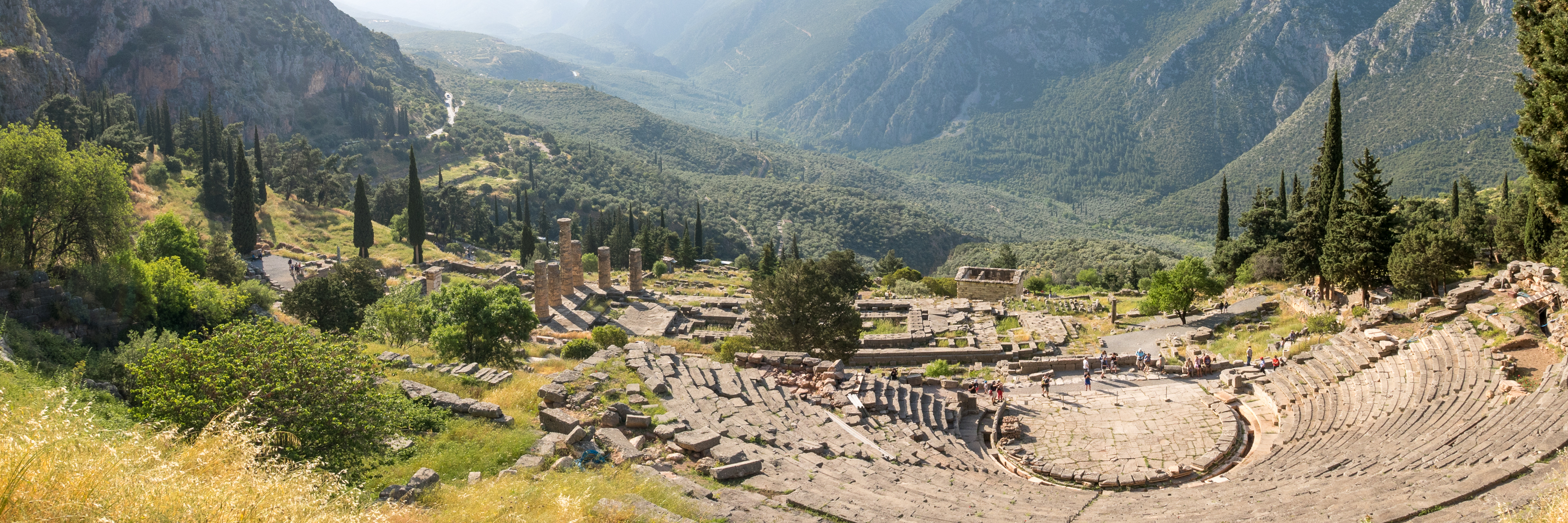 Le site antique de Delphes // Grèce