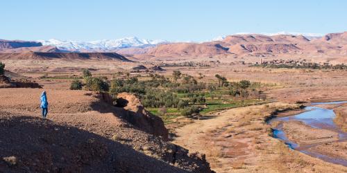 Au sud du Ksar Ait Ben Haddou