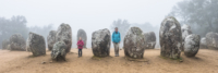 Evora et les menhirs d'Almendres