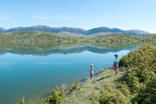 Canoë sur le lac de Aoos // Grèce