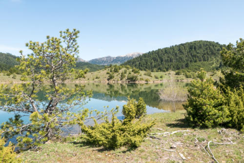 Canoë sur le lac de Aoos // Grèce