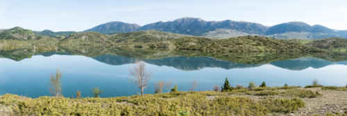 Bivouac au lac d'Aoos près de Ioannina //Grèce