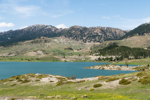 Bivouac au lac d'Aoos près de Ioannina //Grèce