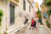 Quartier de Plaka à Athènes // Grèce