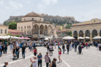 Quartier de Plaka à Athènes // Grèce