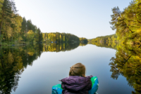 Canoë dans le Konnevesi