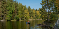 Canoë dans le Konnevesi