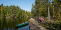 Canoë dans le Konnevesi