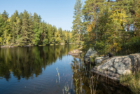 Canoë dans le Konnevesi