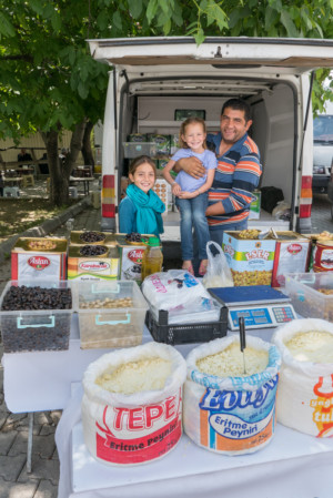 Des couleurs au marché d'Ürgüp - Cappadoce