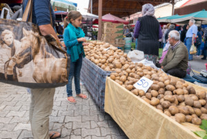 Des couleurs au marché d'Ürgüp - Cappadoce