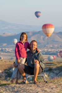 Le ballet des montgolfières au petit matin // Cappadoce