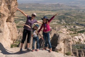 La ville d'Uchisar et sa silhouette étonnante // Cappadoce