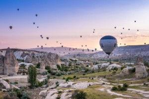 Notre vol en mongolfière // Cappadoce