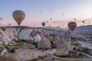 Notre vol en mongolfière // Cappadoce