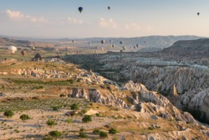 Notre vol en mongolfière // Cappadoce