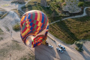 Notre vol en mongolfière // Cappadoce