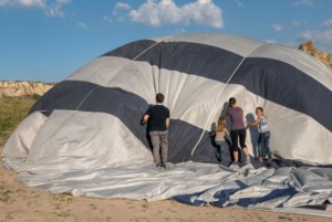 Notre vol en mongolfière // Cappadoce