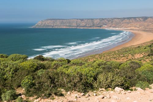 Sur les falaises de Tafedna