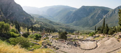 Le théâtre de Delphes