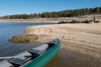 Canoë sur le lac Albufeira de Vilar