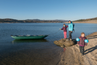 Canoë sur le lac Albufeira de Vilar