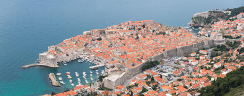 Dubrovnik depuis le belvédère