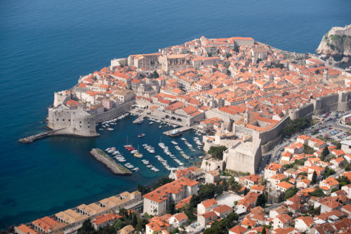 Dubrovnik depuis le belvédère