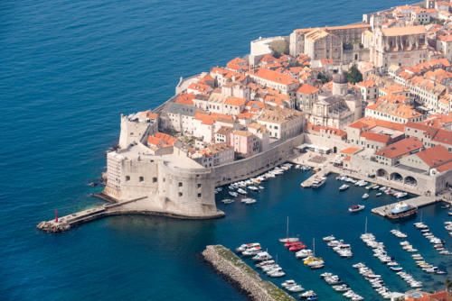 Dubrovnik depuis le belvédère