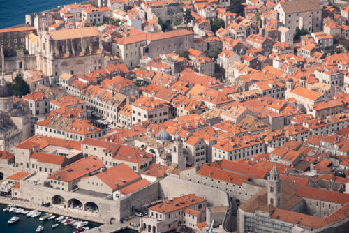 Dubrovnik depuis le belvédère