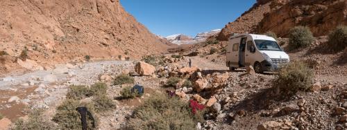 Bivouac dans la vallée du Todra