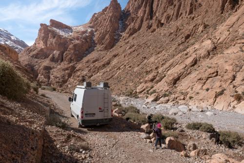 Bivouac dans la vallée du Todra