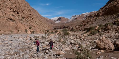 Bivouac dans la vallée du Todra
