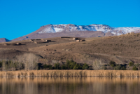 Haut-Atlas, lac de Tislit // Maroc