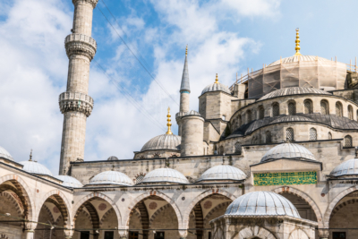 La grande Mosquée Bleue d'Istanbul.