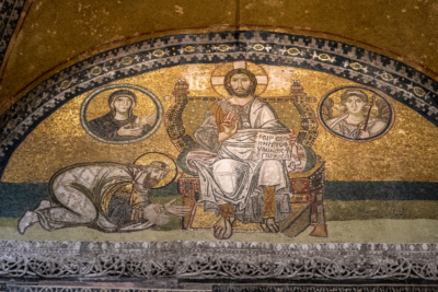 La basilique Sainte-Sophie d'Istanbul.