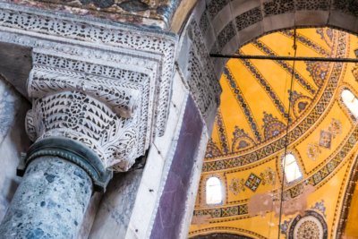 La basilique Sainte-Sophie d'Istanbul.