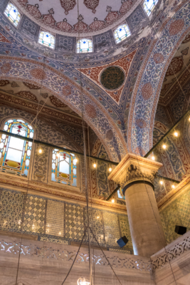 La grande Mosquée Bleue d'Istanbul.