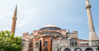La basilique Sainte-Sophie d'Istanbul.