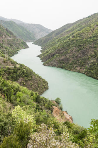 Remontée vers Koman // Albanie