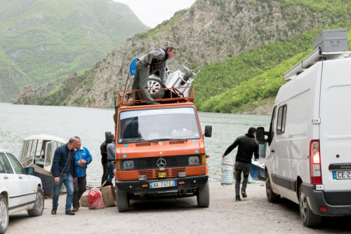 Remontée du lac de Koman // Albanie