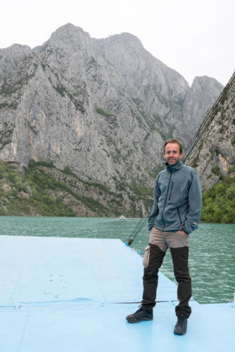 Remontée du lac de Koman // Albanie