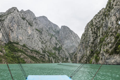 Remontée du lac de Koman // Albanie