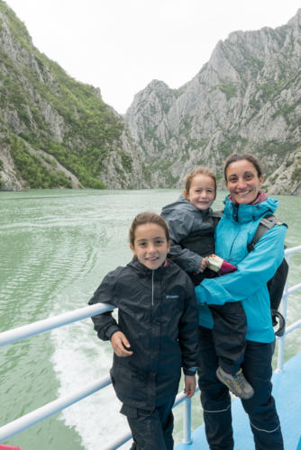 Remontée du lac de Koman // Albanie