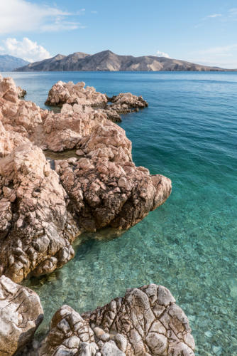 Randonnée de Basko sur l'île de Krk.