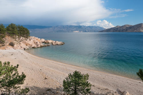 Randonnée de Basko sur l'île de Krk.