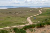 Les steppes turques, près du lac  TUZ GÖLÜ